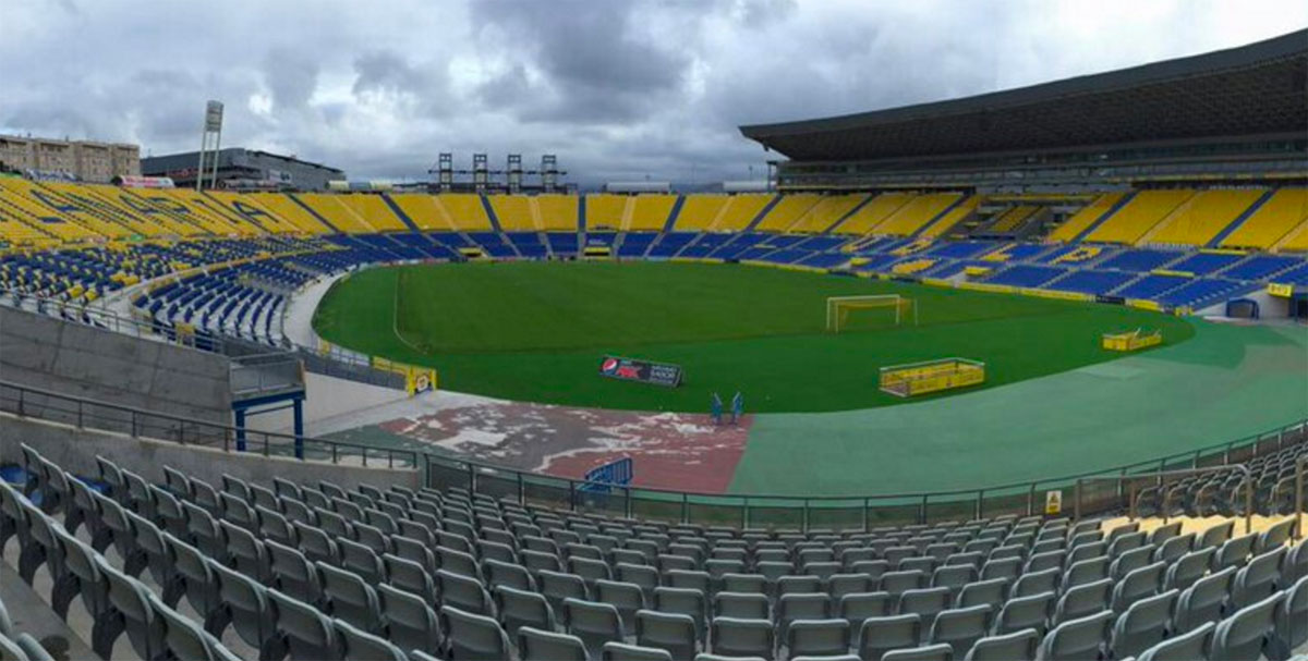 El Estadio de Gran Canaria a día de hoy / Aralia Dinamic