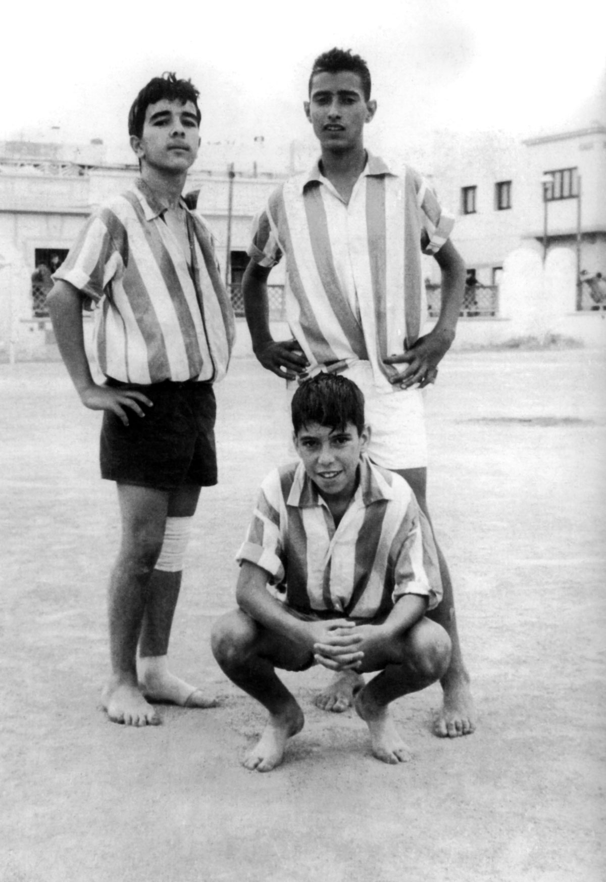 Pacuco Rosales, en la etapa de infantil en el Porteño