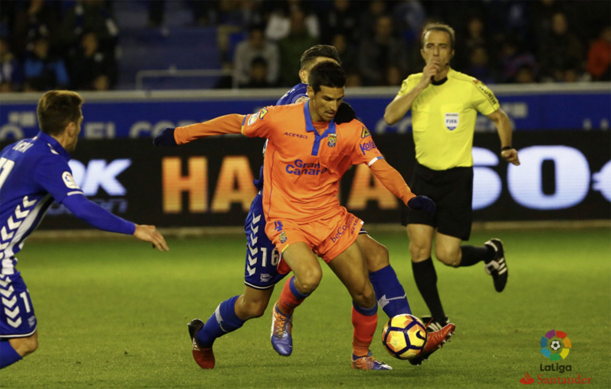 Vicente Gómez fue uno de los jugadores más constantes y activos de la UD / LFP.es