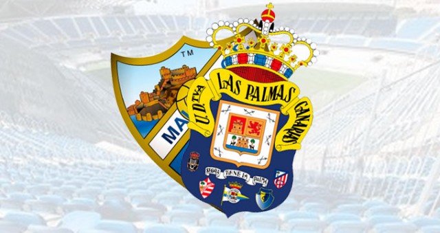 Alineaciones de u. d. las palmas contra málaga cf