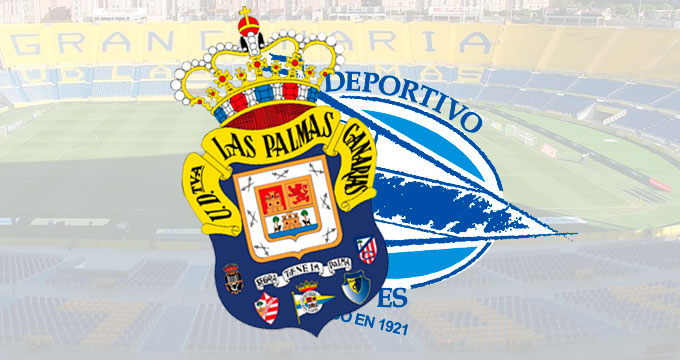 Las palmas contra el alavés