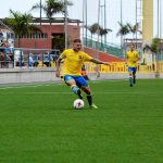 Azael Perdomo, lateral de Las Palmas Atlético / Gelo Hernández