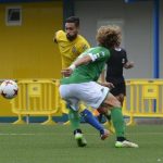 Manolo Márquez junto a Paquito, presenciando un partido del filial / Gelo Hernández