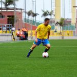 Stephane, defensor de Las Palmas Atlético / Gelo Hernández
