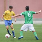 Alineación de Las Palmas Atlético ante el Villanovense