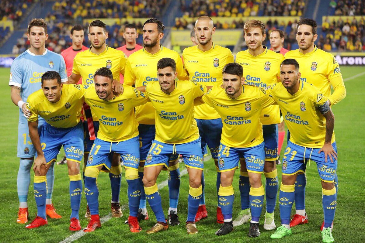 Plantilla unión deportiva las palmas