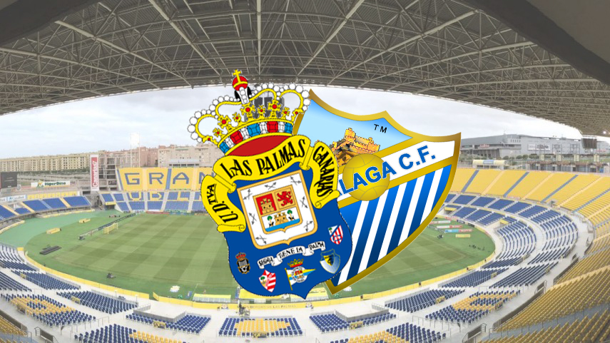 Posiciones de u. d. las palmas contra málaga cf