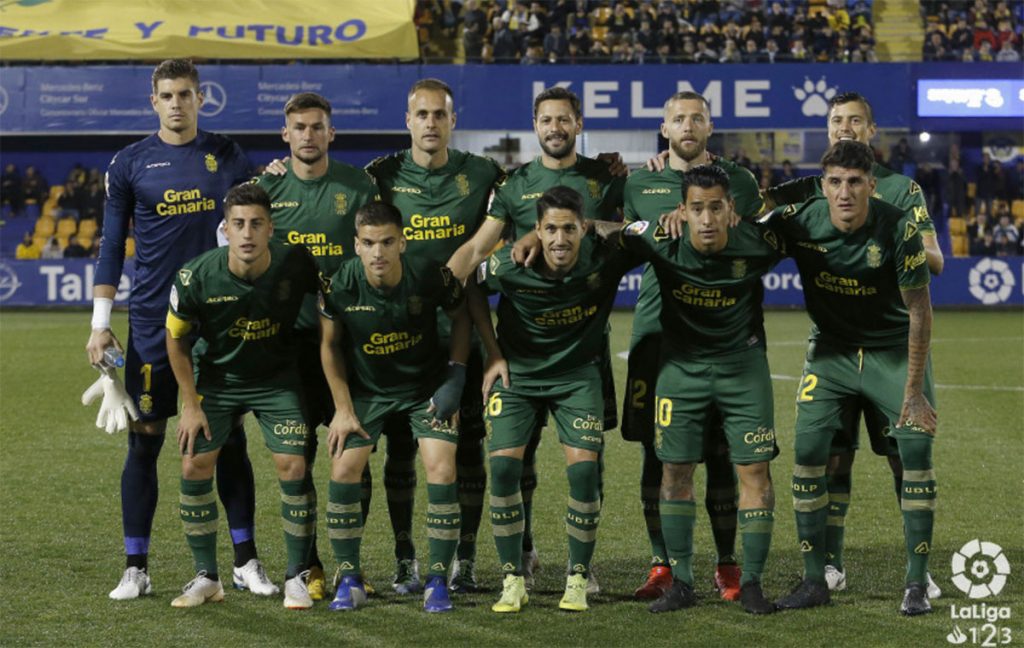 udAlcorcon | udlaspalmas.NET Tras la baja de larga duración de Ale García, cabe la posibilidad de que la Unión Deportiva Las Palmas juegue este viernes sin canarios en el once inicial, algo que no ocurre desde el 23 de febrero de 2019. Ver a la Unión Deportiva Las Palmas sin ningún canario en el once inicial es una