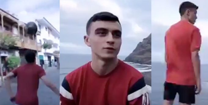 VÍDEO | El joven de 16 años comparte las vivencias de sus inicios en Tegueste, sus principales referentes en el mundo del balompié, y sus sensaciones previas al Mundial sub-17 de Brasil. Pedri González estará un mes fuera de Gran Canaria, y ya muchos aficionados le echan de menos. Se fue con un recital de