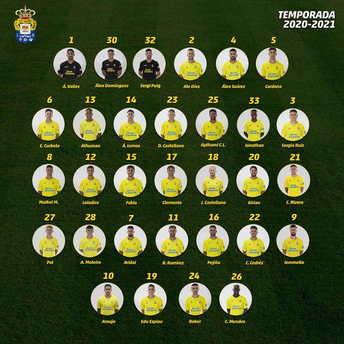 Clasificación unión deportiva las palmas