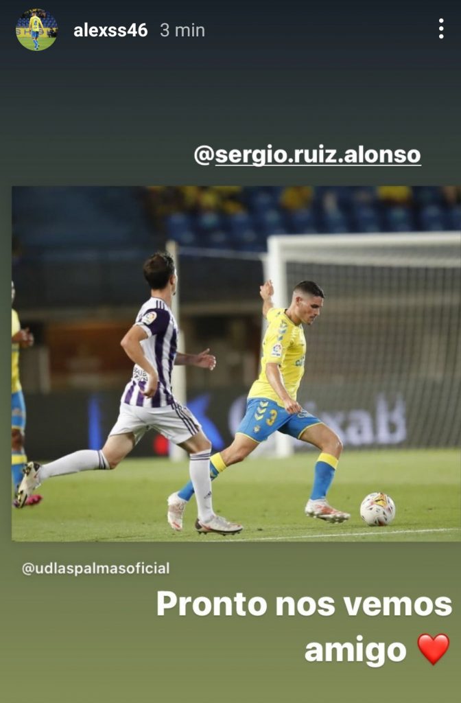 Este jueves, Sergio Ruiz se despidió en la Ciudad Deportiva de sus compañeros, los cuales también mandaron mensajes de apoyo para el jugador cántabro a través de las redes sociales.