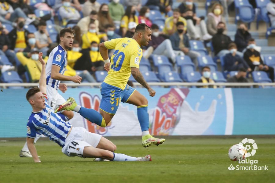 Jesé, Real Sociedad B | udlaspalmas.NET El conjunto grancanario jugará dos partidos seguidos en el Estadio de Gran Canaria y tras recibir al Castellón hará lo propio contra la Real Sociedad B el próximo sábado 24 de octubre. Este lunes, la Liga de Fútbol Profesional ha dado a conocer los horarios de la undécima jornada de LaLiga Hypermotion, donde la Unión