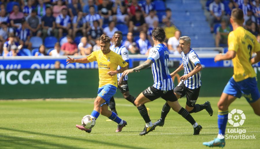 Cronología de u. d. las palmas contra alavés