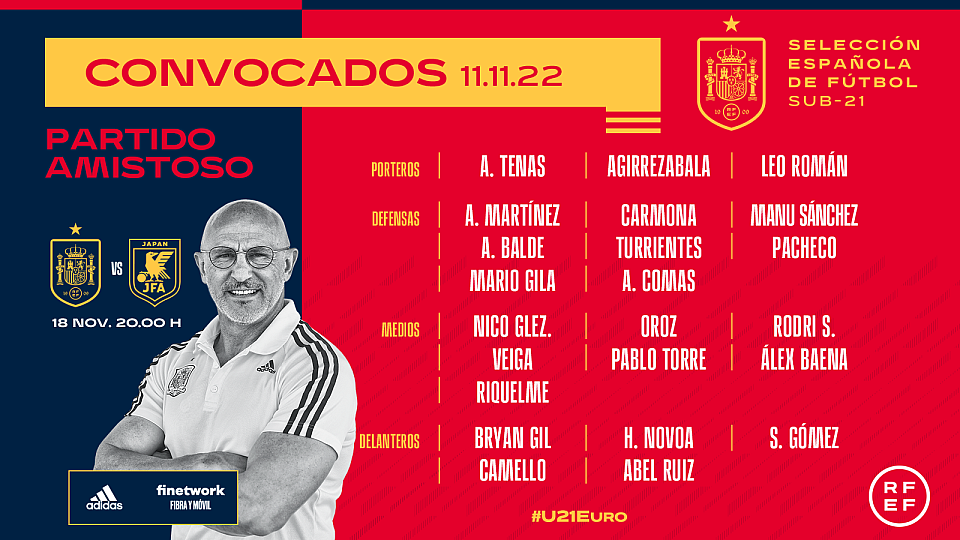El jugador tinerfeño de la Unión Deportiva Las Palmas no ha sido incluido en la lista de Luis de la Fuente y estará disponible para visitar al Levante el próximo domingo 20 de noviembre. La Unión Deportiva Las Palmas estaba muy pendiente a la convocatoria de este viernes por parte de España Sub 21. Si
