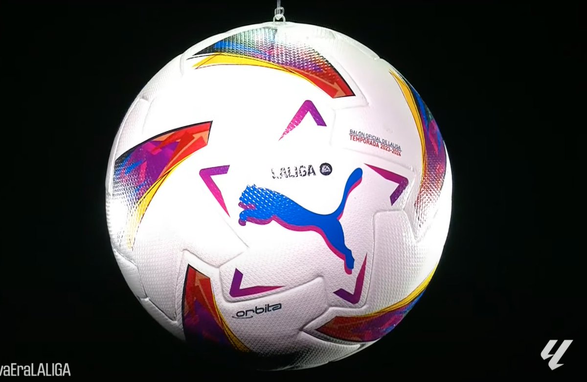 Así es el nuevo balón de Primera, que pasa a llamarse LaLiga EA
