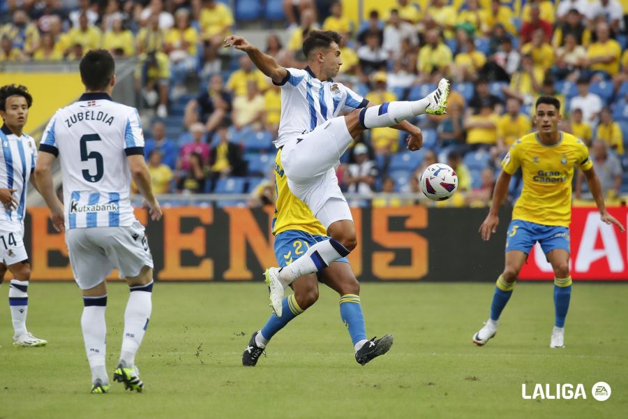 Dónde mirar u. d. las palmas contra real sociedad