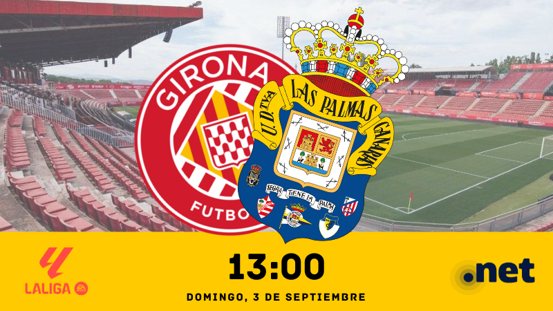 Girona fc contra las palmas