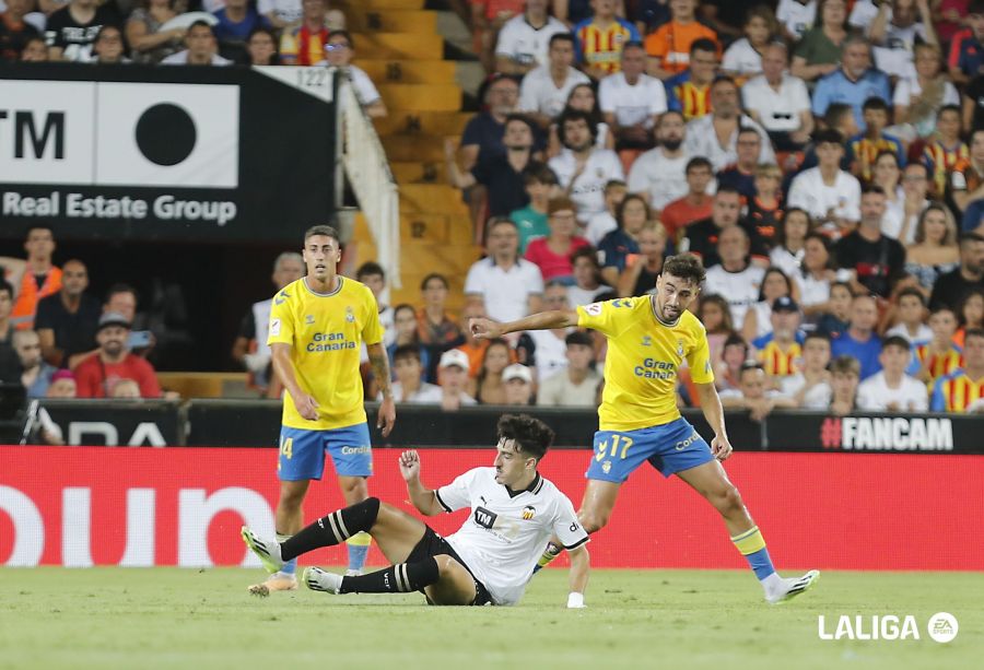 Cómo va el partido de la unión deportiva las palmas