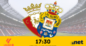 Hoy, sábado 11 de noviembre a las 17:30 horas, la Unión Deportiva Las Palmas visitará al Club Atlético Osasuna en la décimo tercera jornada de LaLiga EA Sports 2023-2024. La Unión Deportiva Las Palmas quiere seguir su dinámica positiva y conquistar los tres puntos fuera de casa en un territorio tan complicado y complejo como