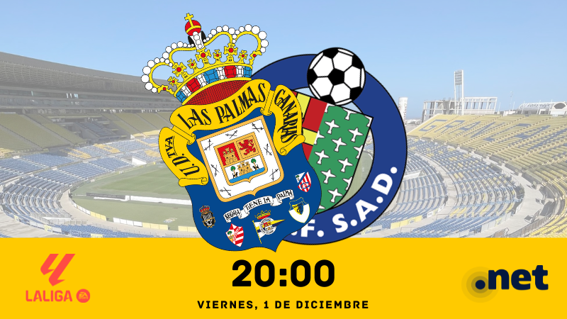 Las palmas getafe donde ver