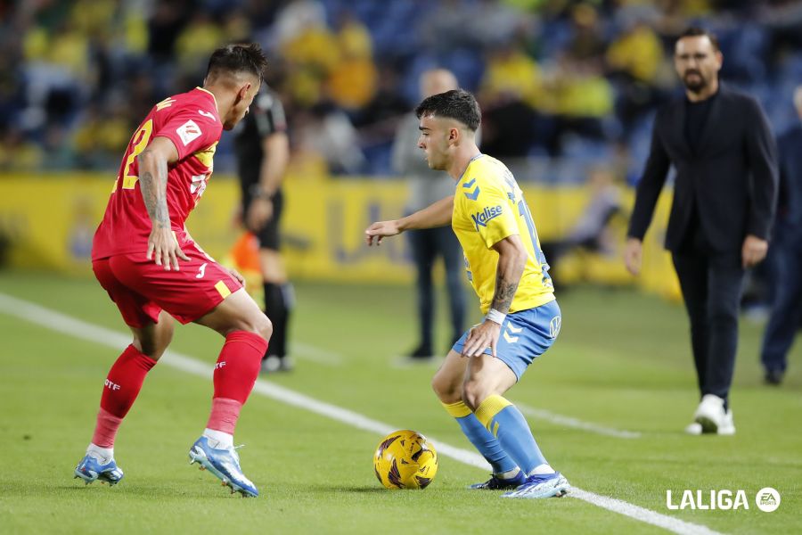 Partidos de u. d. las palmas contra getafe cf