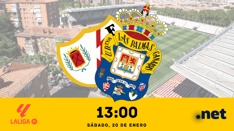 Alineaciones de u. d. las palmas contra rayo vallecano