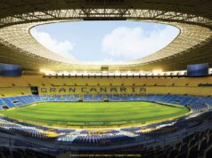 Simulación del Estadio de Gran Canaria (en estos momentos el concurso de ideas se encuentra en fase previa, es una mera recreación/ Cedido por Fernando Montecruz