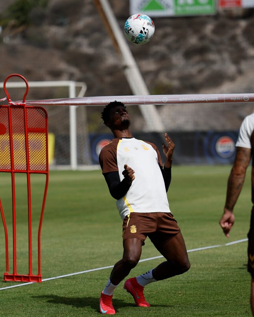 Sory Kaba, entrenamiento | udlaspalmas.NET