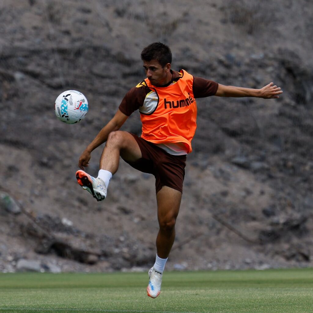 Manu Fuster, entrenamiento | udlaspalmas.NET