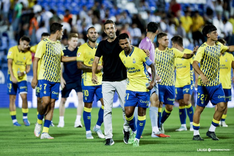 Luis García y Jonathan Viera Leganés | udlaspalmas.NET