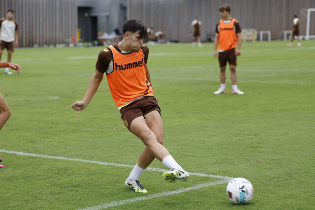 Iñaki González entrenamiento