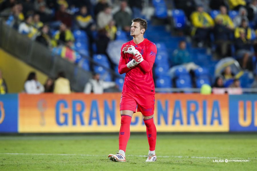 Dinko Horkas Albacete | udlaspalmas.NET Los jugadores de la Unión Deportiva Las Palmas se mostraron contentos tras la tercera victoria consecutiva pero también reconocen quedarse con un sabor agridulce tras sufrir durante los instantes finales de la segunda parte. Manu Fuster, autor del gol y que además dio una asistencia este viernes contra el Albacete, considera que el equipo hizo