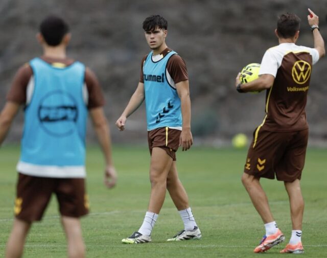 Iñaki González entrenamiento