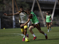 Pejiño también entrena con normalidad y estará en Castalia