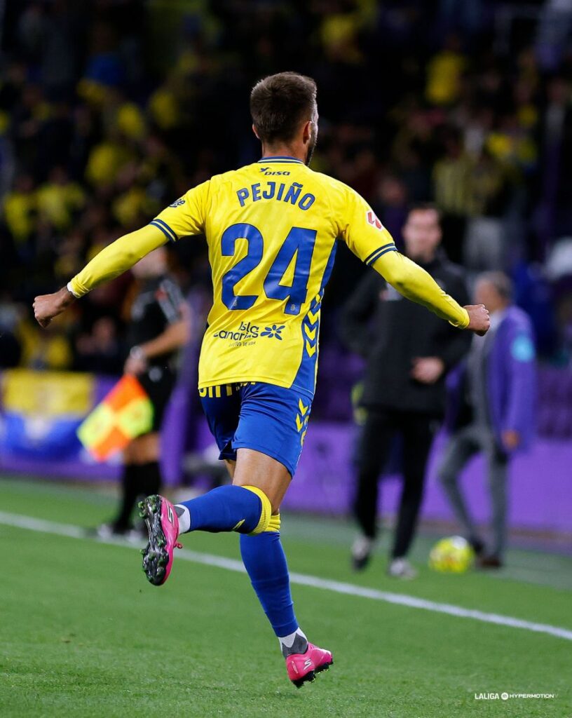 Pejiño gol valladolid dorsal 24 | udlaspalmas.NET El jugador malagueño ya tiene nuevo dorsal. El pasado viernes, cuando Las Palmas anunció la convocatoria para Ceuta, desveló que Iván Jaime utilizará el dorsal 24. A falta de la salida de Dinko Horkaš, la Unión Deportiva Las Palmas tiene únicamente un dorsal libre para esta temporada 2026-2027. A falta de ocho días para acabar