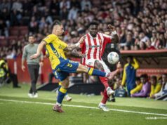 Sergio Barcia, en el once ideal de la jornada de Sofascore