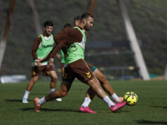 Las Palmas ya entrena pensando en el Deportivo de La Coruña