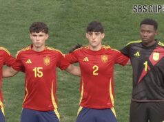 Valentín Pezzolesi juega los noventa minutos con España Sub 19