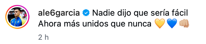 Captura de pantalla 2026-01-25 a las 205112 | udlaspalmas.NET El delantero de la Unión Deportiva Las Palmas, que este sábado marcó su sexto gol de la temporada, mandó un mensaje de unidad a través de las redes sociales. Solo tiene 22 años y probablemente no sea la voz más fuerte del vestuario, pero su nivel le hace ser una de las estrellas de la