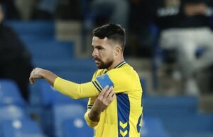 Kirian Rodríguez volvió a tener minutos dos meses después