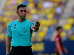 Gorka Etayo Herrera arbitrará en la visita al Mirandés