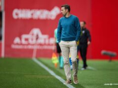 Luis García: «El equipo ha creído hasta el final y hemos conseguido el empate»