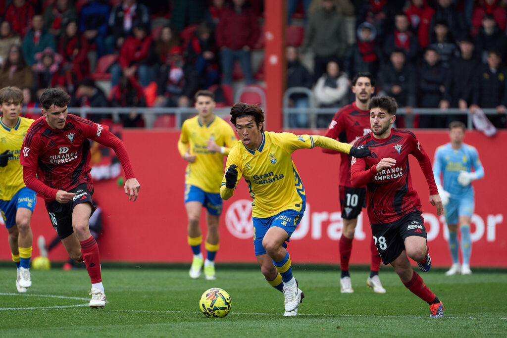 Taisei Miyashiro Mirandés | udlaspalmas.NET El jugador japonés es ahora mismo una de las sensaciones positivas dentro de una Unión Deportiva Las Palmas de capa caída en cuanto a resultados. Taisei Miyashiro dejó detalles de mucha calidad contra el Castellón. Salvo Dinko Horkaš y Jesé Rodríguez, pocos son los jugadores de la Unión Deportiva Las Palmas que estén rindiendo igual