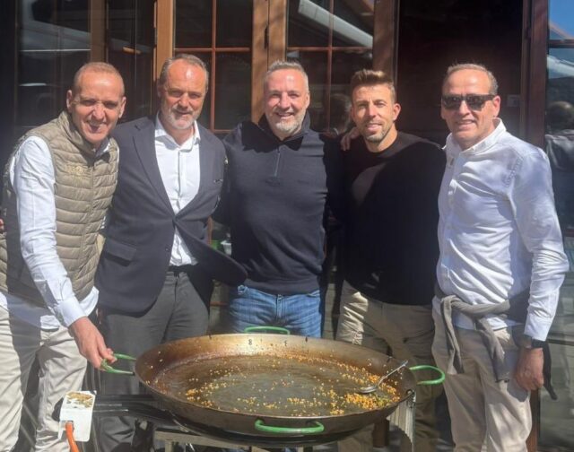 Miguel Ángel Ramírez, Luis García y Luis Helguera