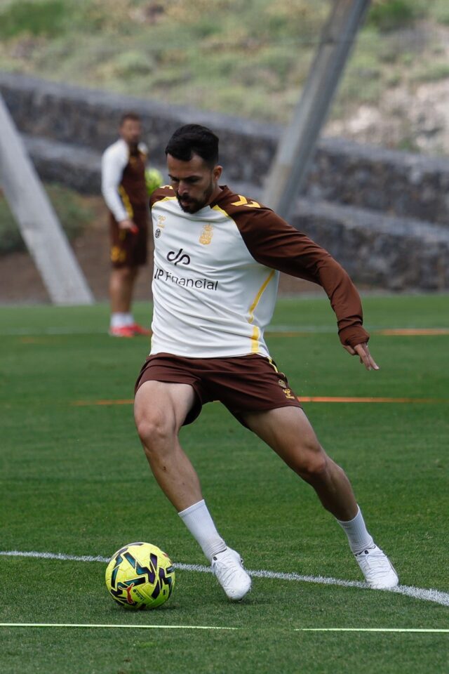 Kirian Rodríguez entrenamiento