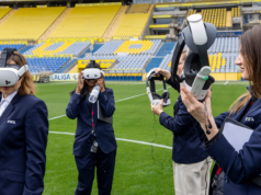 La delegación FIFA visita Gran Canaria para evaluar el proceso de remodelación del estadio