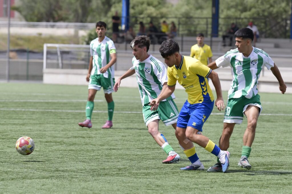 El primer juvenil de la Unión Deportiva Las Palmas ya ha sellado matemáticamente su título liguero, pero debe esperar ya que el Juez Único de Competición tiene encima de la mesa una denuncia por parte del Unión Viera y el Tenerife hacia el representativo. El alirón aún debe esperar en el Juvenil División de Honor
