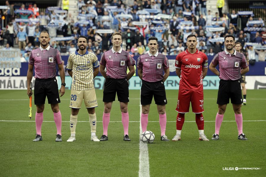 El colegiado del partido de este domingo en el Estadio de Gran Canaria ya arbitró a malagueños y grancanarios en el partido de La Rosaleda, donde no pitó un penalti de Alfonso Herrero sobre Taisei Miyashiro. La polémica está servida. La Real Federación Española de Fútbol y Comité Técnico de Árbitros han tomado la decisión
