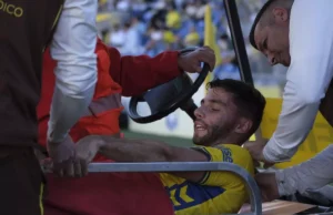 Las Palmas confirma la lesión de Enzo Loiodice: esguince de tobillo