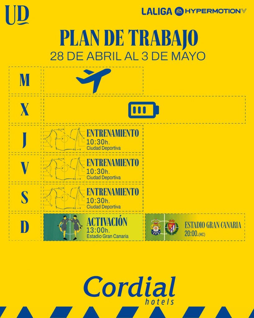 La Unión Deportiva Las Palmas realizará tres entrenamientos para preparar el partido de este domingo contra el Real Valladolid. Taisei Miyashiro es la principal incógnita de la semana. La Unión Deportiva Las Palmas consiguió este lunes los tres puntos en Cádiz en una victoria coral con dos goles de Kirian Rodríguez. Tras el partido, la
